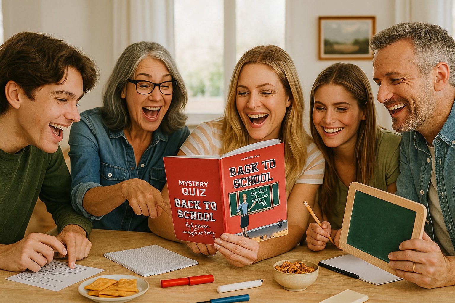 Mystery Game Back To School