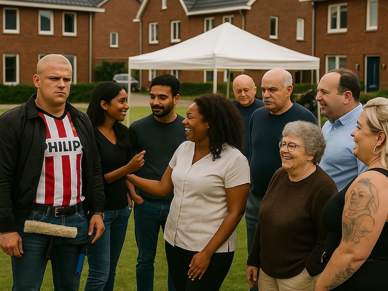 Moordspel De Boze Buurman – moorddiner teamspel met podcast en moordverhaal